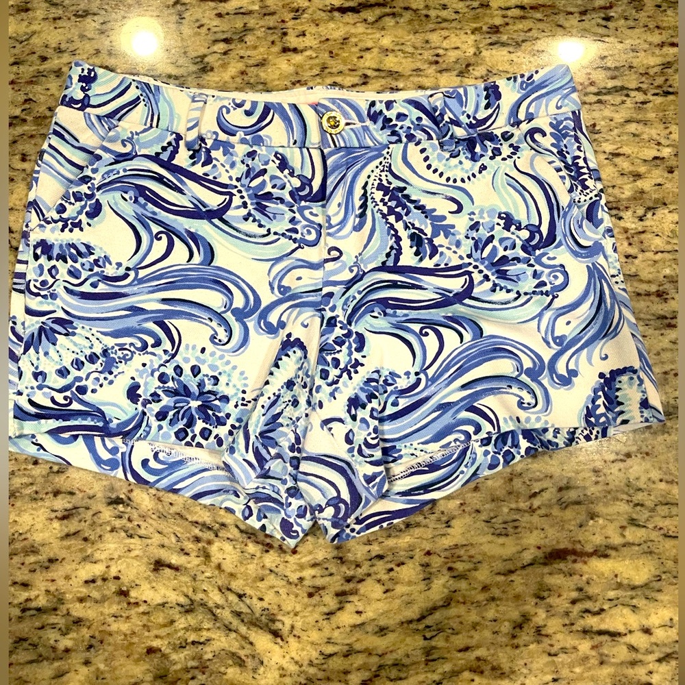 Lily Pulitzer linen shorts 10